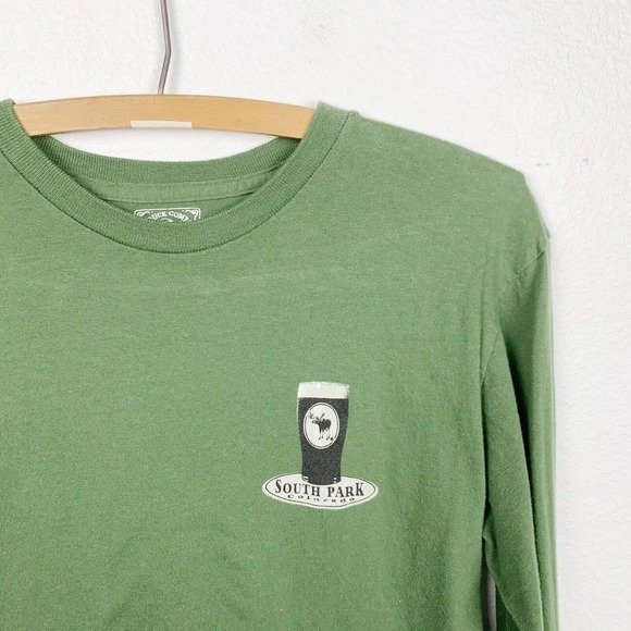 South Park Colorado Moose Poop Stout Long Sleeve Duck Company Tee T-Shirt Small - Picture 2 of 5
